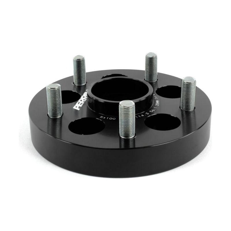 Perrin Performance PSP-WHL-226BK - PERPSP-WHL-226BK - PERRIN Subaru/Toyota/Scion 25mm Wheel Adapter (Bolt-On Type) 5x100 to 5x114.3 w/56mm Hub - Pair - Shipped in Europe - Tuningsupply.com