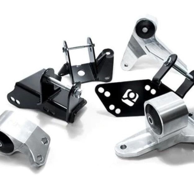 Innovative Mounts B90051-75A - INMB90051-75A - Innovative 96-00 Civic K-Series Silver Aluminum Mounts 75A Bushings (EG/DC Subframe) - Shipped in Europe - Tuningsupply.com
