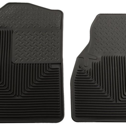 Husky Liners 51041 - HSL51041 - Husky Liners 94-01 Dodge Ram 1500/2500/3500/80-96 Ford Bronco Heavy Duty Black Front Floor Mats - Shipped in Europe - Tuningsupply.com