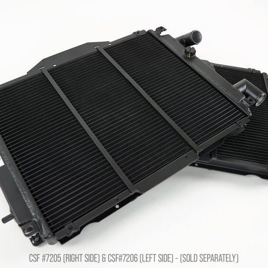 CSF 7205 - CSF7205 - CSF Ferrari F355 High Performance All-Aluminum Radiator - Right - Shipped in Europe - Tuningsupply.com