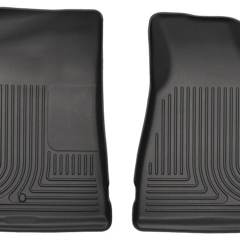 Husky Liners 18211 - HSL18211 - Husky Liners 09-14 Chevy Traverse/07-14 GMC Acadia Weatherbeater Black Front Floor Liners - Shipped in Europe - Tuningsupply.com