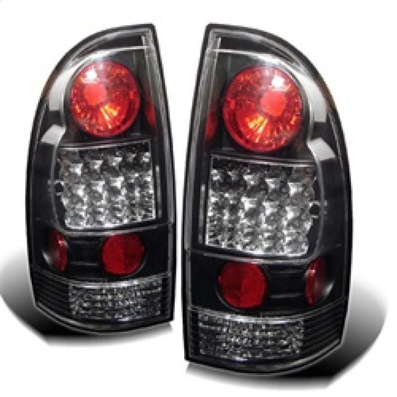 SPYDER 5007919 - SPY5007919 - Spyder Toyota Tacoma 05-15 LED Tail Lights Black ALT-YD-TT05-LED-BK - Shipped in Europe - Tuningsupply.com