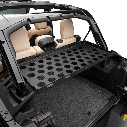 Rugged Ridge 13551.41 - RUG13551.41 - Rugged Ridge 07-21 Wrangler JK/JL 4-Door Interior Storage Rack - Shipped in Europe - Tuningsupply.com