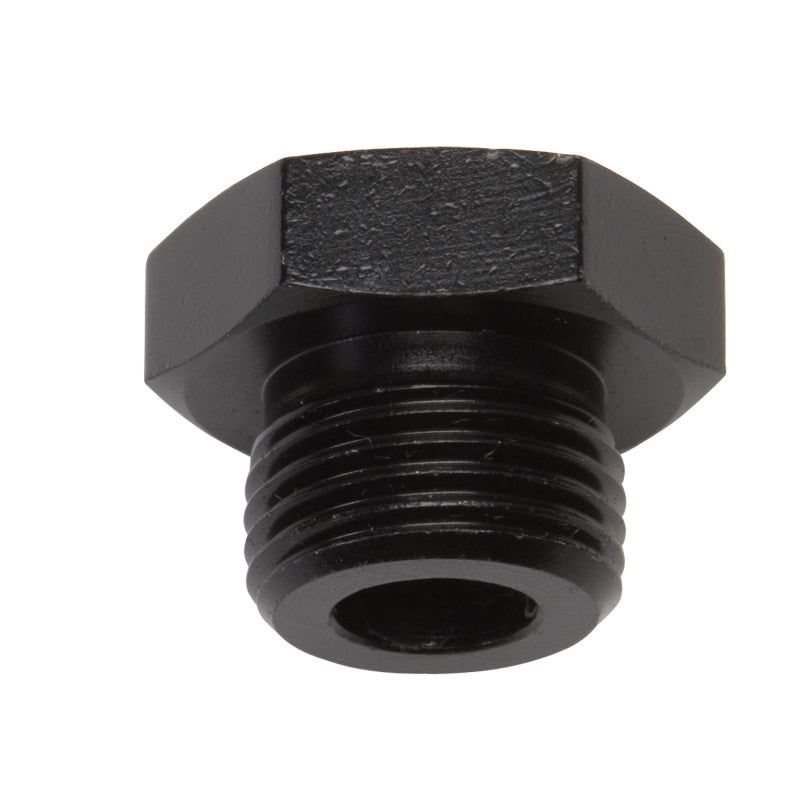 Russell 660283 - RUS660283 - Russell Performance -8 AN Straight Thread Plug (Black) - Shipped in Europe - Tuningsupply.com