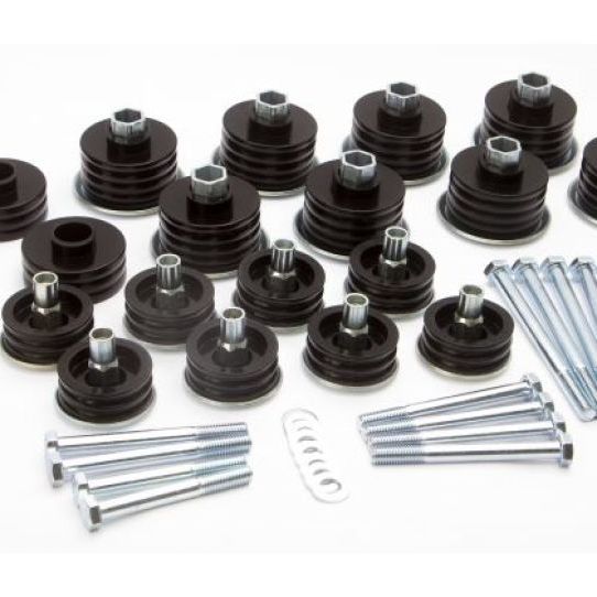 Daystar KF04060BK - DAYKF04060BK - Daystar 2008-2016 Ford F-250 4WD/2WD (All cabs) - Polyurethane Body Mounts (Incl hardware & sleeves) - Shipped in Europe - Tuningsupply.com