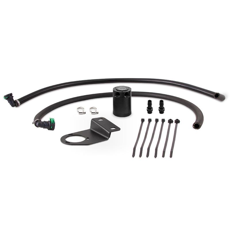 Mishimoto MMBCC-RGR-19PBE - MISMMBCC-RGR-19PBE - Mishimoto 19+ Ford Ranger Baffled Oil Catch Can Kit - Black - Shipped in Europe - Tuningsupply.com