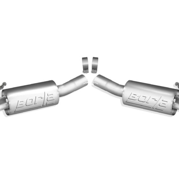 Borla 11794 - BOR11794 - Borla 2010 Camaro 6.2L ATAK Exhaust System w/o Tips works With Factory Ground Effects Package (rear - Shipped in Europe - Tuningsupply.com