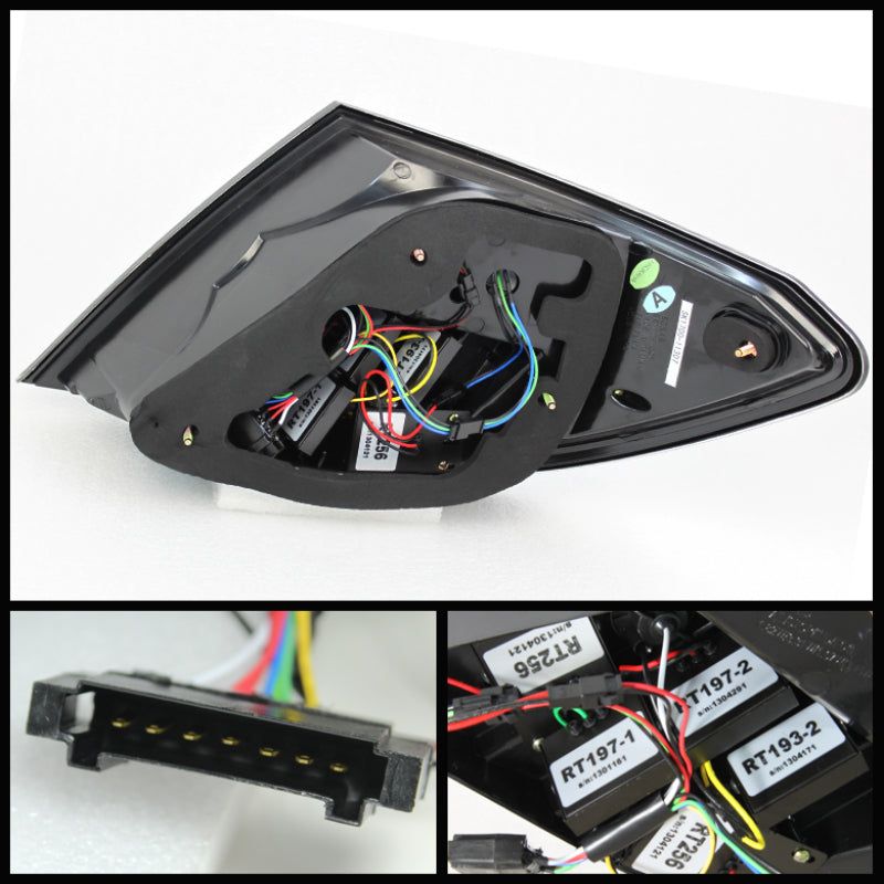 SPYDER 5072689 - SPY5072689 - Spyder Mercedes Benz W204 C-Class 08-11 LED Tail Lights Incandescent only - Blk ALT-YD-MBZC08-LED-BK - Shipped in Europe - Tuningsupply.com