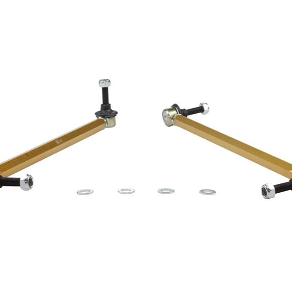Whiteline KLC177 - WHLKLC177 - Whiteline 10+ Chevy Camaro FR Coupe Front Sway Bar - Link Assy H/D Adj Steel Ball (380mm C to C) - Shipped in Europe - Tuningsupply.com