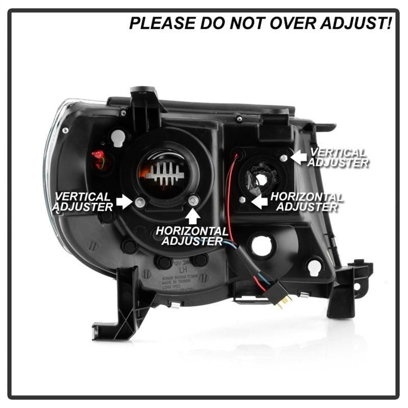 SPYDER 5088185 - SPY5088185 - Spyder Toyota Tacoma 05-11 V2 High-Power LED Headlights - Black PRO-YD-TT05PL-BK - Shipped in Europe - Tuningsupply.com