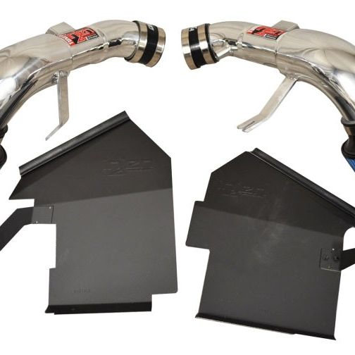 Injen SP1999P - INJSP1999P - Injen 14 Infiniti Q50 3.7L V6 Polished Dual Short Ram Intake w/ MR Techn and Heat Shields - Shipped in Europe - Tuningsupply.com