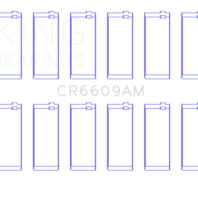 King Engine Bearings GCR6609AM - KINGCR6609AM - King Engine Bearings BMW M30/M32/B35 Performance Rod Bearing Set - Shipped in Europe - Tuningsupply.com