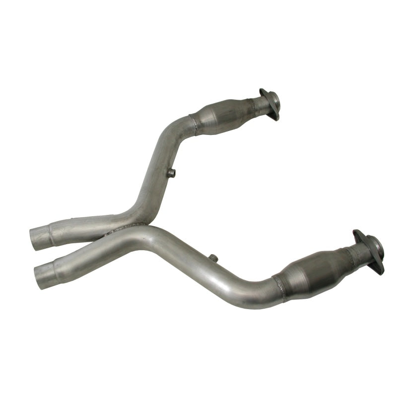 BBK 1658 - BBK1658 - BBK 11-14 Mustang 5.0 Short Mid X Pipe With Catalytic Converters 3.0 For BBK Long Tube Headers - Shipped in Europe - Tuningsupply.com