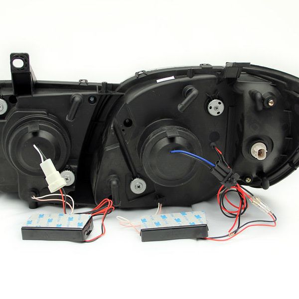 ANZO 111169 - ANZ111169 - ANZO 1998-2007 Lexus Lx470 Projector Headlights w/ Halo Chrome (CCFL) - Shipped in Europe - Tuningsupply.com