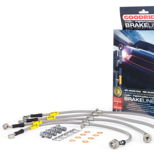 Goodridge 20109 - GRI20109 - Goodridge 14-16 Acura MDX SS Brake Line Kit - Shipped in Europe - Tuningsupply.com