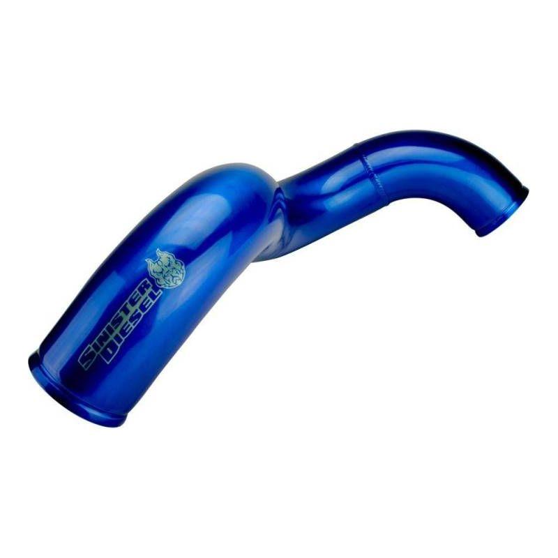 Sinister Diesel SD-INTRPIPE-6.0-COLD - SINSD-INTRPIPE-6.0-COLD - Sinister Diesel 03-07 Ford 6.0L Powerstroke Cold Side Charge Pipe - Shipped in Europe - Tuningsupply.com