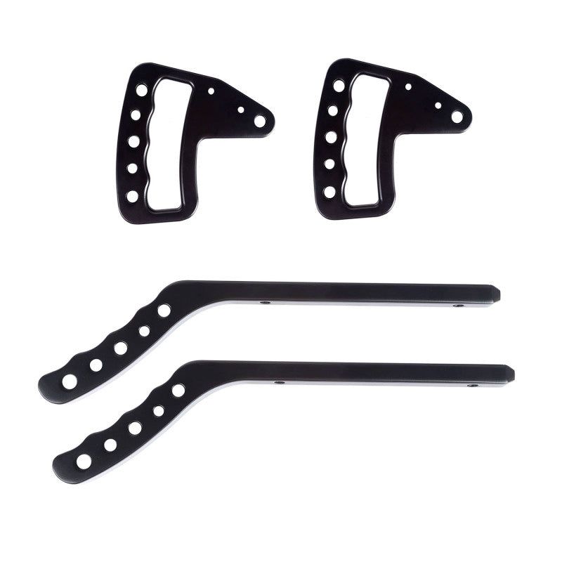 Rugged Ridge 13505.50 - RUG13505.50 - Rugged Ridge Aluminum Grab Handles F/R Kit Black 07-18 Jeep Wrangler JK/JKU - Shipped in Europe - Tuningsupply.com