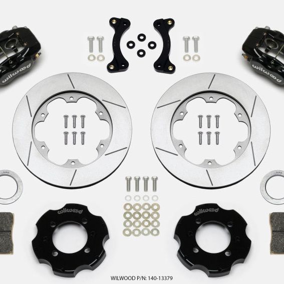 Wilwood 140-13379 - WIL140-13379 - Wilwood Forged Dynalite Front Hat Kit 11.00in GT Rotor 95-05 Miata - Shipped in Europe - Tuningsupply.com