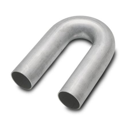 Vibrant 13844 - VIB13844 - Vibrant 321 Stainless Steel 180 Degree Mandrel Bend 2.00in OD x 3.00in CLR 16 Gauge Wall Thickness - Shipped in Europe - Tuningsupply.com