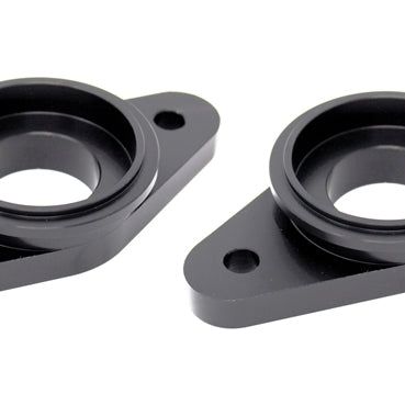 Torque Solution TS-GTR-TIAL-BK - TQSTS-GTR-TIAL-BK - Torque Solution Billet Stock to Tial Blowoff Valve Adapter (Black): Nissan GTR R35 ALL - Shipped in Europe - Tuningsupply.com
