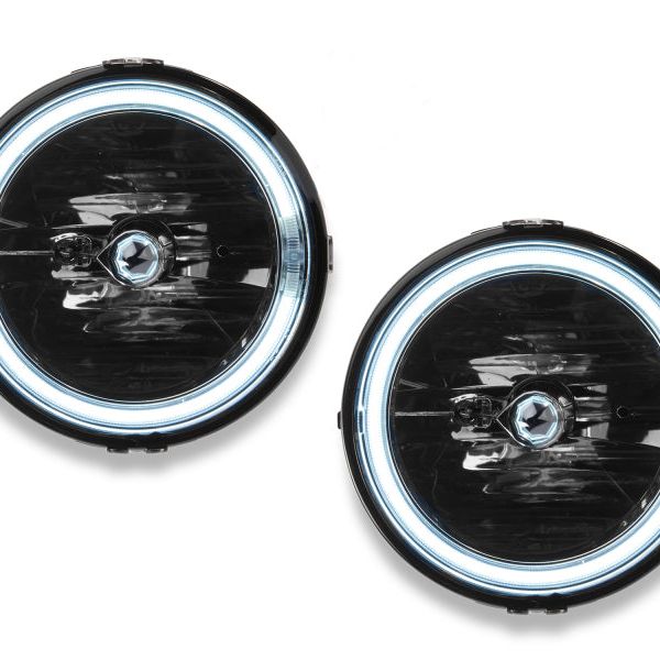 Raxiom 49134 - RAX49134 - Raxiom 05-12 Ford Mustang GT LED Halo Fog Lights (Smoked) - Shipped in Europe - Tuningsupply.com