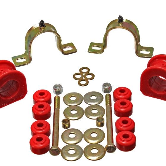 Energy Suspension 3.5207R - ENG3.5207R - Energy Suspension GM 4Wd Front Sway Bar - 33Mm - Red - Shipped in Europe - Tuningsupply.com