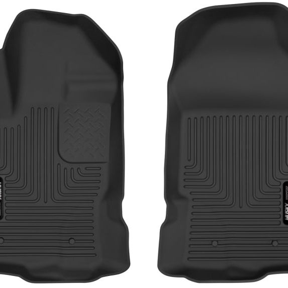 Husky Liners 54701 - HSL54701 - Husky Liners 2019+ Ford Ranger Black Front Floor Liners - Shipped in Europe - Tuningsupply.com