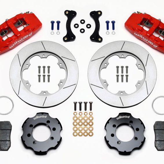 Wilwood 140-13380-R - WIL140-13380-R - Wilwood Dynapro 6 Front Hat Kit 11.00in GT Rotor Red 95-05 Miata - Shipped in Europe - Tuningsupply.com