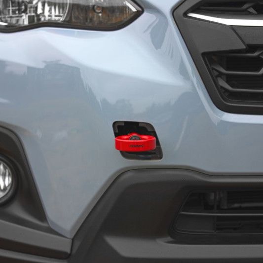 Perrin Performance PSP-BDY-237RD - PERPSP-BDY-237RD - PERRIN 22-25 Subaru WRX / 18-23 Crosstrek / 20-25 OBXT / 17-23 Impreza Tow Hook Kit (Front) - Red - Shipped in Europe - Tuningsupply.com