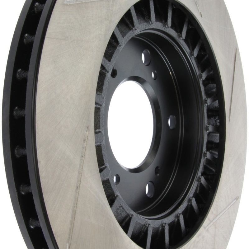 Stoptech 126.40048SR - STO126.40048SR - StopTech Power Slot SportStop 00-06 Honda S2000 Slotted Front Right Rotor - Shipped in Europe - Tuningsupply.com