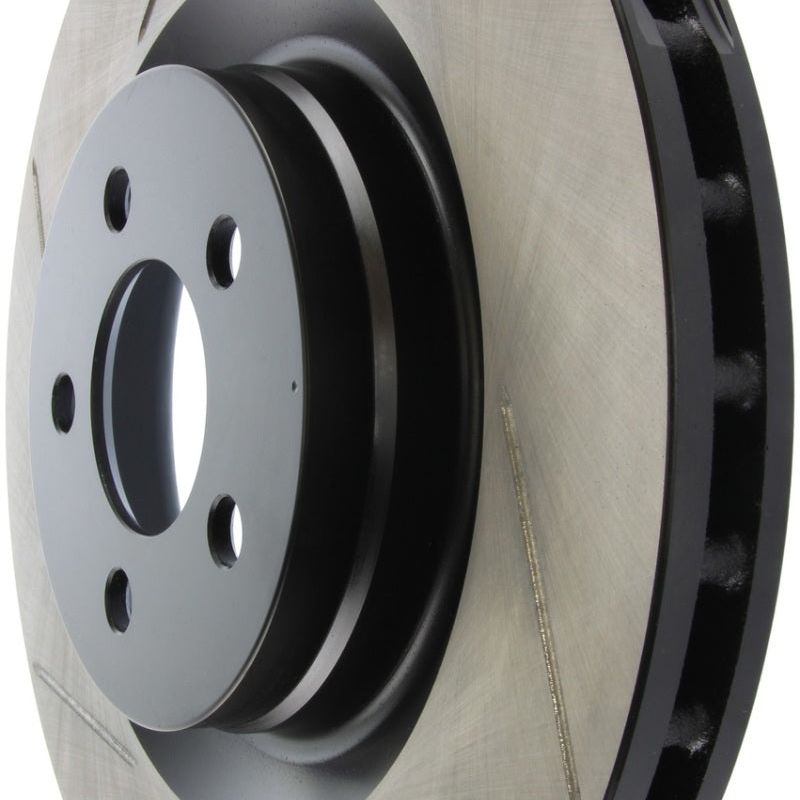 Stoptech 126.63063SR - STO126.63063SR - StopTech Power Slot 06-07 Chrysler SRT-8 Front Right Slotted Rotor - Shipped in Europe - Tuningsupply.com