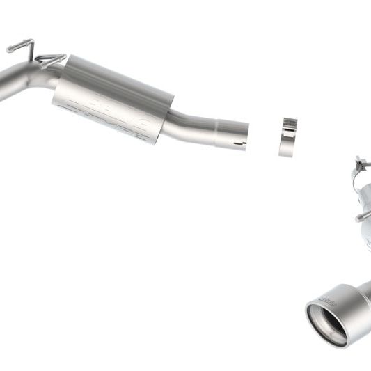 Borla 11849 - BOR11849 - Borla 14-15 Camaro SS 6.2L V8 RWD Single Split Rr Exit S-Type Exhaust (rear section only) - Shipped in Europe - Tuningsupply.com
