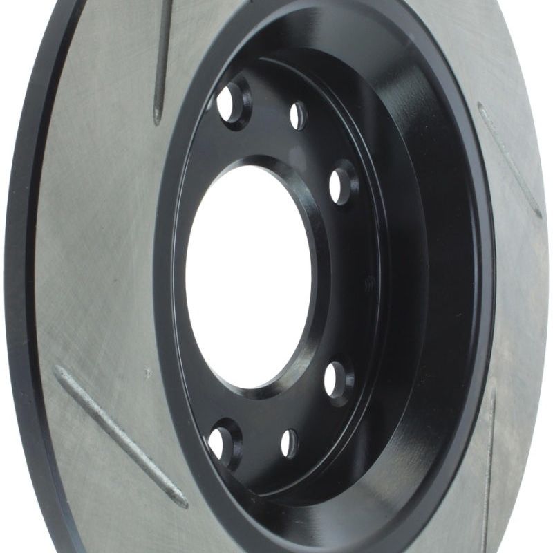 Stoptech 126.45064SL - STO126.45064SL - StopTech Power Slot Mazda Mazda6 Rotor Traseiro Esquerdo com Ranhuras - Shipped in Europe - Tuningsupply.com