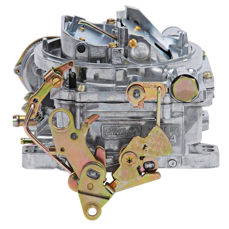 Edelbrock 1913 - EDE1913 - Edelbrock Carburetor Thunder Series 4-Barrel 800 CFM Electric Choke Calibration Satin Finish - Shipped in Europe - Tuningsupply.com