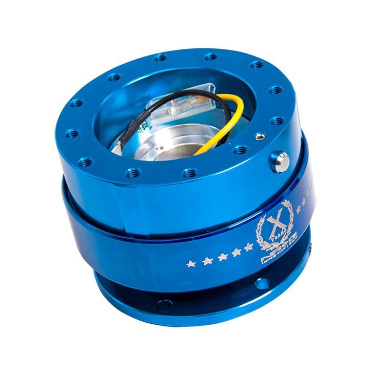 NRG SRK-200BL - NRGSRK-200BL - NRG Quick Release Gen 2.0 - Blue Body / Blue Ring - Shipped in Europe - Tuningsupply.com