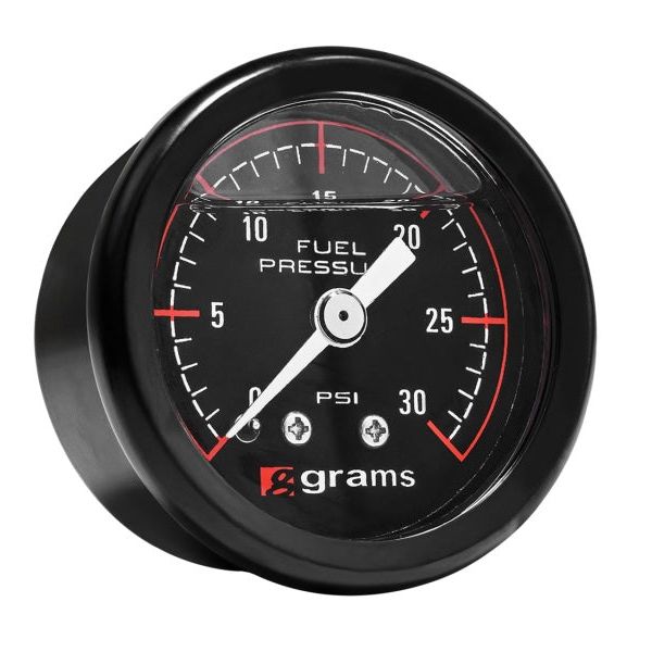 Grams Performance G2-99-0030 - GRPG2-99-0030 - Grams Performance 0-30 PSI Fuel Pressure Gauge - Shipped in Europe - Tuningsupply.com