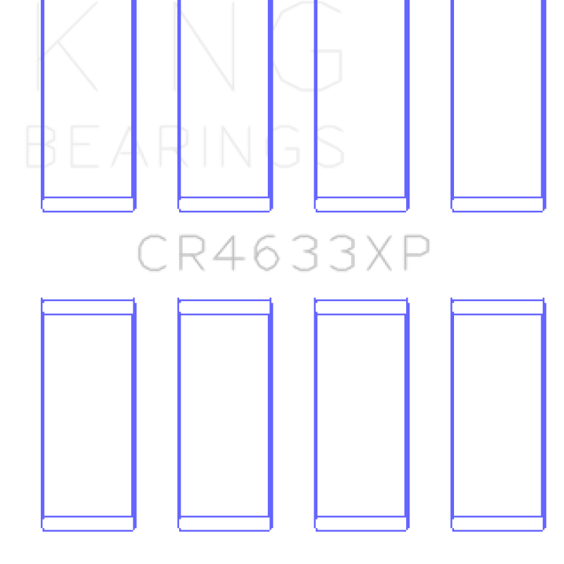 King Engine Bearings GCR4633XP - KINGCR4633XP - King Engine Bearings Peugeot EP6DT/BMW N14B16C Rod Bearing Set - Size STD - Shipped in Europe - Tuningsupply.com