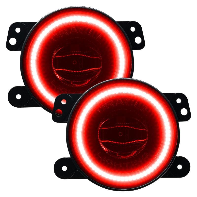 ORACLE Lighting 5846-332 - ORL5846-332 - Oracle Jeep Wrangler JK/JL/JT High Performance W LED Fog Lights - ColorSHIFT - Dynamic - Shipped in Europe - Tuningsupply.com