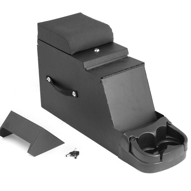 Rugged Ridge 13104.01 - RUG13104.01 - Rugged Ridge Stereo Security Console Black 76-95 Jeep CJ / Jeep Wrangler - Shipped in Europe - Tuningsupply.com