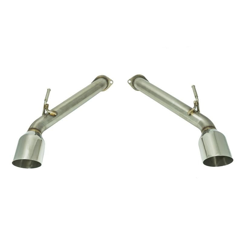 Remark RO-TSQ6-S - REMRO-TSQ6-S - Remark 2017+ Infiniti Q60 Axle Back Exhaust w/Stainless Steel Single Wall Tip - Shipped in Europe - Tuningsupply.com
