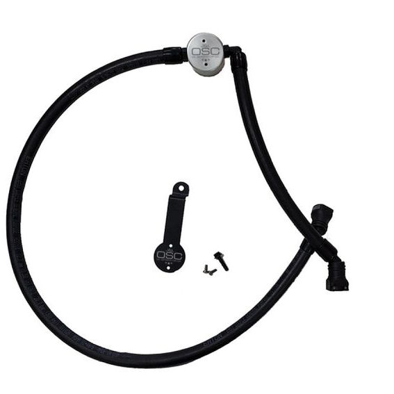 J&L 3069D-C - JLT3069D-C - J&L 18-25 Jeep Wrangler JL 3.6L Driver Side Oil Separator 3.0 - Clear Anodized - Shipped in Europe - Tuningsupply.com