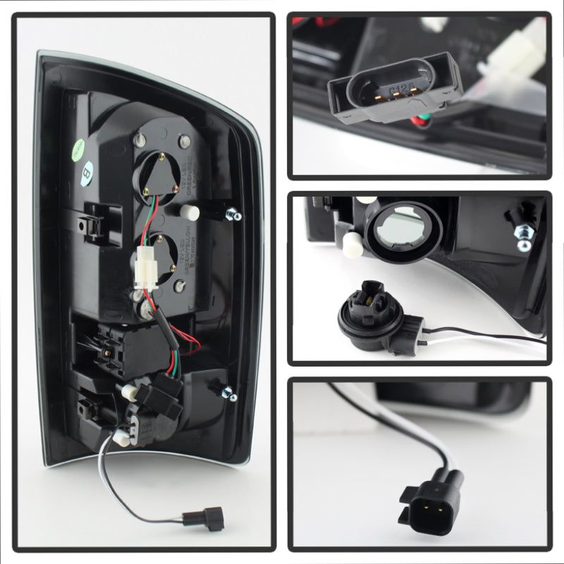 SPYDER 5078117 - SPY5078117 - Spyder Dodge Ram 07-08 1500/Ram 07-09 2500/3500 LED Tail Lights Black Smoke ALT-YD-DRAM06-LED-BSM - Shipped in Europe - Tuningsupply.com