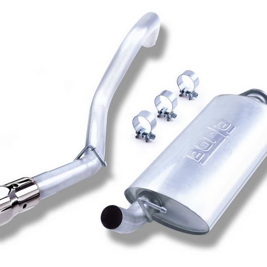 Borla 14924 - BOR14924 - Borla 00-06 Jeep Wrangler Sport/SE/X/Rubicon Sahara 2.5L/4cyl 4.0L/6cyl SS Catback Exhaust - Shipped in Europe - Tuningsupply.com
