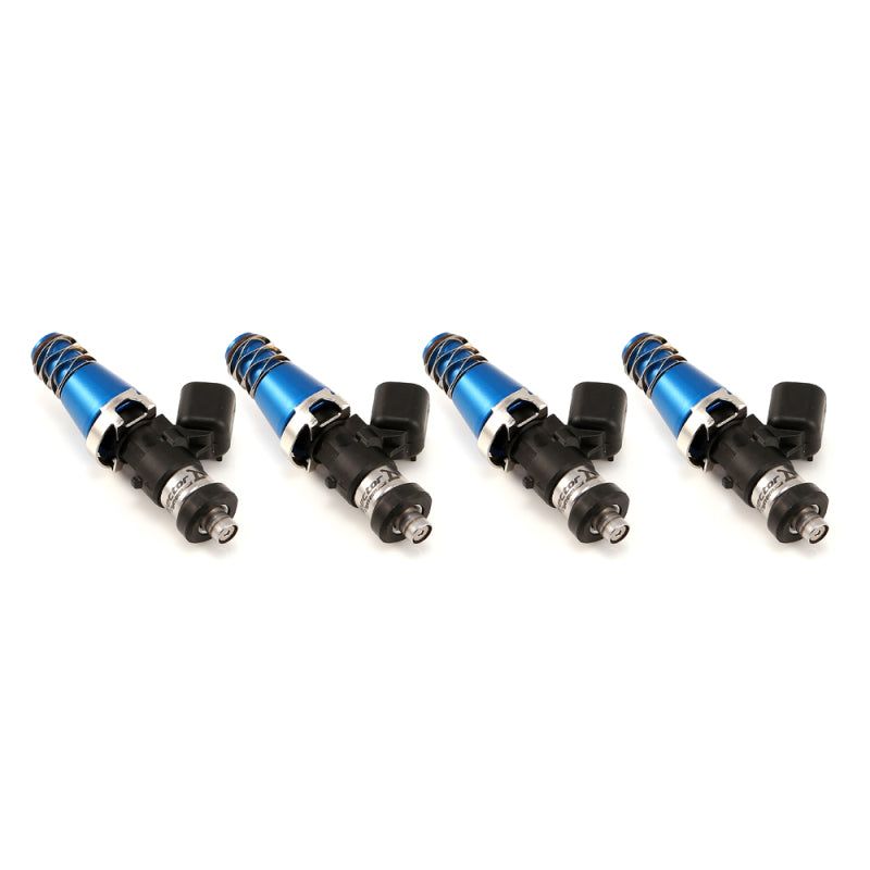 Injector Dynamics 1300.60.11.D.4 - IDX1300.60.11.D.4 - Injector Dynamics 1340cc Injectors - 60mm Length - 11mm Blue Top - Denso Lower Cushion (Set of 4) - Shipped in Europe - Tuningsupply.com