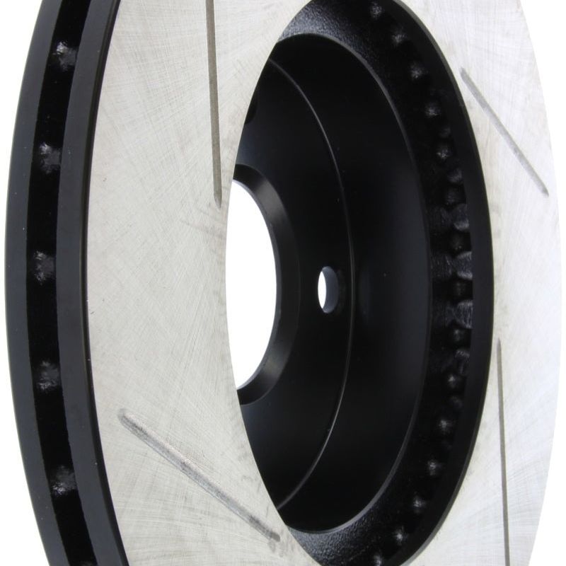 Stoptech 126.45050SL - STO126.45050SL - StopTech Power Slot 94-97/99-05 Mazda Miata (01-05 Normal Suspension Only) SportStop Slotted Front - Shipped in Europe - Tuningsupply.com