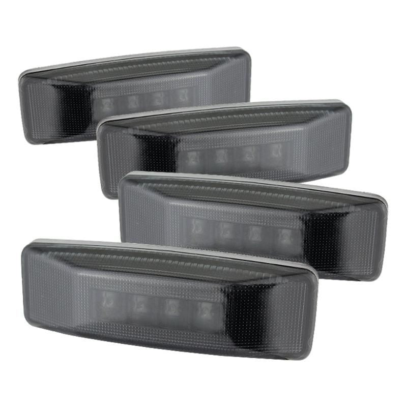 SPYDER 9924705 - SPY9924705 - xTune Dodge Ram 94-02 Dually 2 Red LED+2 Amber LED Fender Lights 4pcs Smoke ACC-LED-DR94-FE-SM - Shipped in Europe - Tuningsupply.com