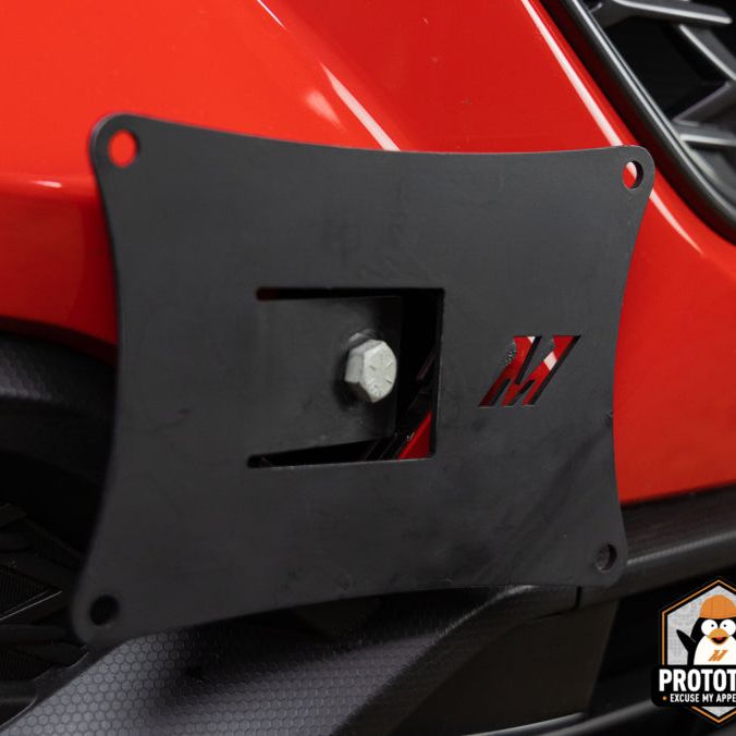 Mishimoto MMLP-WRX-22 - MISMMLP-WRX-22 - Mishimoto 2022+ Subaru WRX License Plate Relocation Kit - Shipped in Europe - Tuningsupply.com