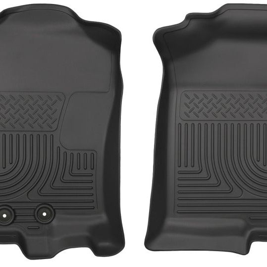 Husky Liners 18371 - HSL18371 - Husky Liners 2015 Ford Expedition/Lincoln Navigator WeatherBeater Front Black Floor Liners - Shipped in Europe - Tuningsupply.com