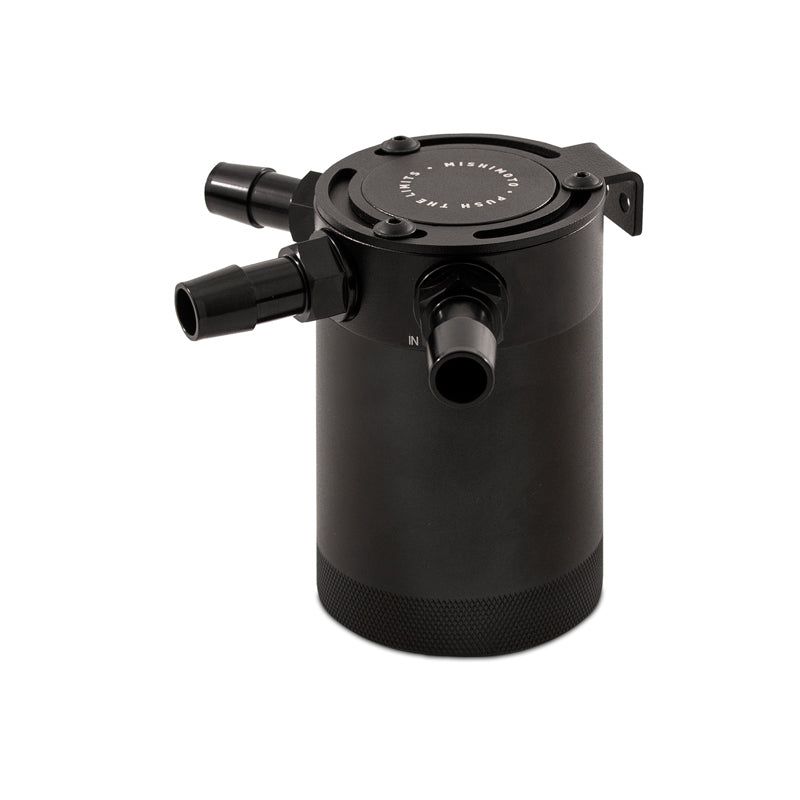 Mishimoto MMBCC-CBTHR-BK - MISMMBCC-CBTHR-BK - Mishimoto Compact Baffled Oil Catch Can - 3-Port - Shipped in Europe - Tuningsupply.com