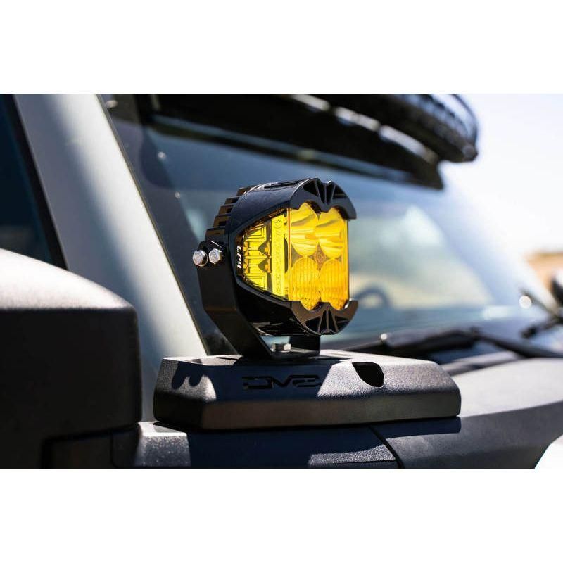 DV8 Offroad LBBR-02 - DVELBBR-02 - DV8 21-22 Ford Bronco A-Pillar Pod Light Mounts - Shipped in Europe - Tuningsupply.com
